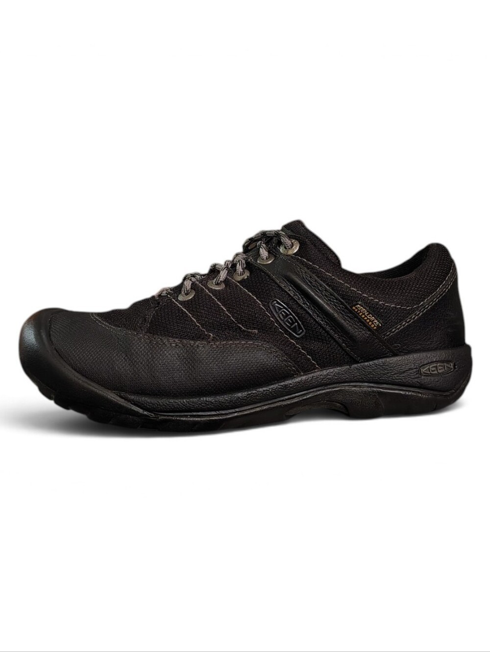 KEEN Dry Presidio Sport Mesh Waterproof Shoes Black Women's Size 8.5 Wide
